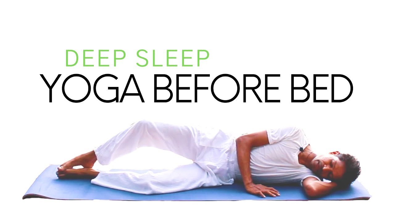Yoga Before Bed | Deep Sleep Yoga | YOGA WITH AMIT