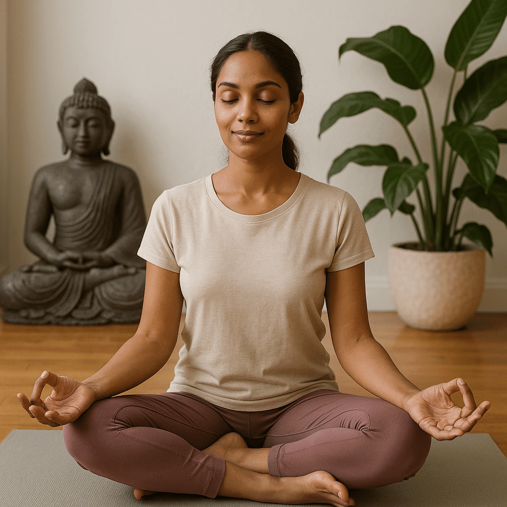 Yoga TTC students learning 20250816 2026 spiritual meditation benefits simple compose 01k2v0z99wehpavv6f0rfsw2y5 in 200 hour yoga teacher tr