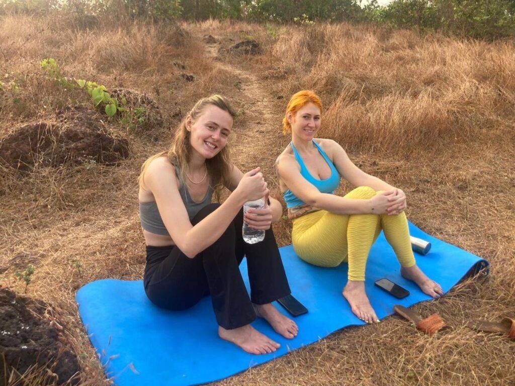 Authentic 20240625 wa0097 session during 200 hour yoga teacher training at best yoga school in Goa India - Oceanic Yoga